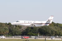 N660QS @ KSRQ - Execjet Flight 660 (N660QS) arrives at Sarasota-Bradenton International Airport following flight from Addison Airport - by Donten Photography
