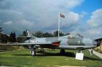 XF314 - Shown displayed at the Tangmere Aviation Museum, West Sussex, UK, in Sep 1988.