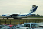 RA-76950 @ EGNX - Volga Dnepr Cargo - by Chris Hall