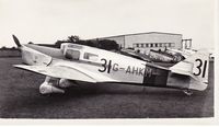 G-AHKM @ OOOO - Recently discovered photograph. - by Graham Reeve