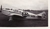 G-AIDE @ OOOO - Recently discovered photograph. - by Graham Reeve