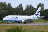 G-FBJG @ LFRB - Embraer ERJ-175STD, Lining up prior take off rwy 25L, Brest-Bretagne airport (LFRB-BES) - by Yves-Q