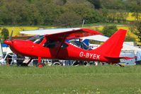 G-BYEK @ EGHP - Stoddard Hamilton Glastar [PFA 295-13087] Popham~G 03/05/2014 - by Ray Barber