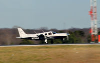 N234AJ @ KCLT - Takeoff CLT - by Ronald Barker