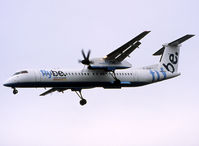 G-JEDN @ LFBO - Landing rwy 33L in FlyBe c:s but with British European titles - by Shunn311