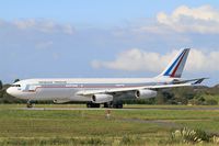 F-RAJA @ LFRB - French Air Force Airbus A340-212, Take off run rwy 25L, Brest-Bretagne airport (LFRB-BES) - by Yves-Q