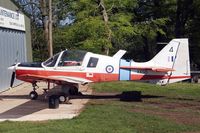 G-CBBC @ EGHP - Scottish Aviation SA.120 Bulldog T.1 [BH120/201] Popham~G 03/05/2015 - by Ray Barber