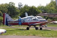 G-CBEK @ EGLK - Scottish Aviation SA.120 Bulldog T.1 [BH120/349] Blackbushe~G 04/05/2015 - by Ray Barber