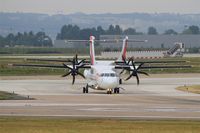 F-GVZD @ LFPO - ATR 42-500, Holding point rwy 08, Paris-Orly airport (LFPO-ORY) - by Yves-Q