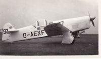 G-AEXF @ OOOO - Recently discovered photograph. - by Graham Reeve