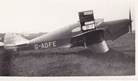 G-ADFE @ OOOO - Recently discovered photograph. - by Graham Reeve