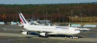 F-GLZS @ EDDK - Air France, seen here after pushback from the parking position at terminal 2 at Köln / Bonn Airport(EDDK), as flight AF 4001 bound for Caracas(SVMI) - by A. Gendorf