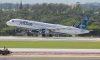 N903JB @ FLL - Jet Blue - by Florida Metal
