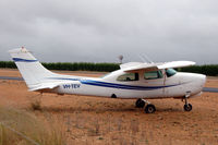 VH-TEV @ YMJM - Cessna 210L Centurion parked at Manjimup airport, Western Australia. Its propeller is missing - by Van Propeller
