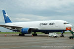 OY-SRJ @ EGNX - Star Air - by Chris Hall