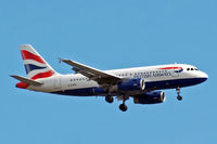 G-EUPK @ EGLL - Airbus A319-131 [1236] (British Airways) Home~G 09/05/2015. On approach 27L - by Ray Barber