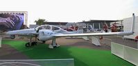 F-HCVA @ LFPB - Diamond DA-42MPP Twin Star, Static display, Paris-Le Bourget airport (LFPB-LBG) Air show 201 - by Yves-Q