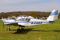 G-CDEP @ EGHP - Evektor EV-97 TeamEurostar UK [2004-2128] Popham~G 04/05/2014 - by Ray Barber