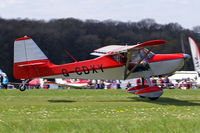 G-CDXY @ EGHP - Denney Kitfox Skymaster Mk.7 [PFA 172D-14112] Popham~G 03/05/2014 - by Ray Barber