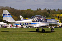 G-CEBP @ EGHP - Aerotechnik EV-97 TeamEurostar UK [2006-2825] Popham~G 05/05/2013 - by Ray Barber
