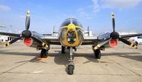 F-AZKT @ LFPB - Dassault MD-311 Flamant, Displayed at Paris-Le Bourget (LFPB-LBG) Air show 2015 - by Yves-Q