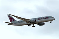 A7-BCE @ EGLL - Boeing 787-8 Dreamliner [38323] (Qatar Airways) Home~G 08/09/2013. On approach 27L. - by Ray Barber