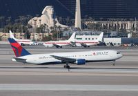 N128DL @ KLAS - Boeing 767-300 - by Mark Pasqualino