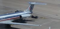 N454AA @ DFW - DC-9-82 That once had a major engine fire - by Christian Maurer