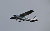 N7966U @ O69 - Locally-based 1964 Cessna 172F departing at Petaluma Municipal Airport, Petaluma, CA. - by Chris Leipelt