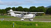 N1036M @ O69 - Locally-based 2007 Cessna 172S taxing out for departure at Petaluma Municipal Airport, Petaluma, CA. - by Chris Leipelt