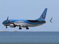 OO-JLO @ ACE - Landing on Lanzarote airport - by Willem Göebel