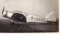 G-ACVF @ OOOO - Recently discovered photograph.