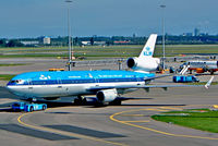 PH-KCF @ EHAM - McDonnell Douglas MD-11 [48560] (KLM Royal Dutch Airlines) Amsterdam-Schiphol~PH 13/09/2003 - by Ray Barber