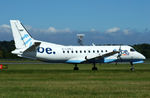 G-LGNJ @ EGPH - Loganair SF.340B in flybe colours - by Mike stanners