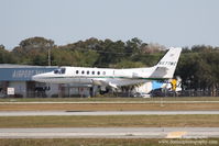 N577MC @ KSRQ - Cessna Citation II (N577MC) arrives at Sarasota-Bradenton International Airport following flight from Baton Rouge Metro - by Donten Photography