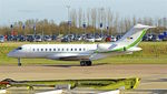 EC-LTF @ EGGW - 2011 Bombardier BD-700-1A10 Global 6000, c/n: 9464 at Luton - by Terry Fletcher