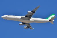 EP-MMA @ OMDB - Mahan A343 departing for Teheran. Ex LH D-AIGA. - by FerryPNL
