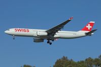 HB-JHN @ LLBG - Flight from Zurich upon landing on runway 30. - by ikeharel