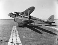 G-AHKS - Just prior to a flight to Alderny in 1952 or 3 - by Mr Robert (Bob) E Bennett