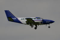 G-TASK @ EGSH - Landing at Norwich. - by Graham Reeve