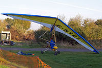 G-MTOZ @ EGML - Solar Wings Pegasus XL-R  [SW-WA-1250] Damyns Hall, Essex~G 11/10/2008 - by Ray Barber