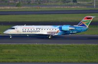 ZS-NMN @ FAJS - SA Express CL200 promoting flights to Durban. - by FerryPNL
