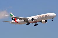 A6-EGL @ FAJS - Emirates B773 arriving. - by FerryPNL