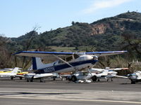 N8221V @ SZP - 1966 Cessna 180H, Continental O-470-R 230 hp, takeoff climb Rwy 22 - by Doug Robertson