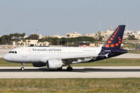 OO-SSR @ LMML - A319 OO-SSR Brussels Airlines - by Raymond Zammit