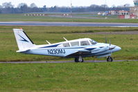N230MJ @ EGSH - About to depart from Norwich. - by Graham Reeve