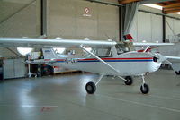 HB-CXV @ LSZL - R/Cessna F.152 [1504] Locarno~HB 21/07/2004 - by Ray Barber