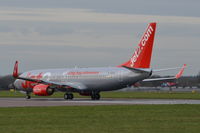 G-GDFS @ EGSH - About to depart on an air test. - by Graham Reeve