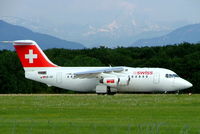 HB-IXF @ LSGG - Avro 146-RJ85 [E2226] (Swiss European Air Lines) Geneva-International~HB 23/07/2004 - by Ray Barber