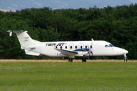 F-GLNH @ LSGG - Beech 1900D [UE-73] (Twin Jet) Geneva-International~HB 23/07/2004 - by Ray Barber